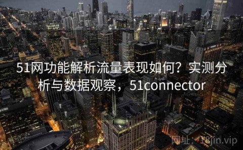 51网功能解析流量表现如何？实测分析与数据观察，51connector
