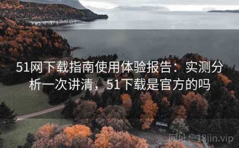 51网下载指南使用体验报告：实测分析一次讲清，51下载是官方的吗