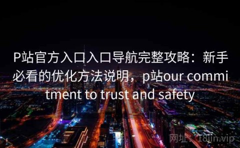 P站官方入口入口导航完整攻略：新手必看的优化方法说明，p站our commitment to trust and safety