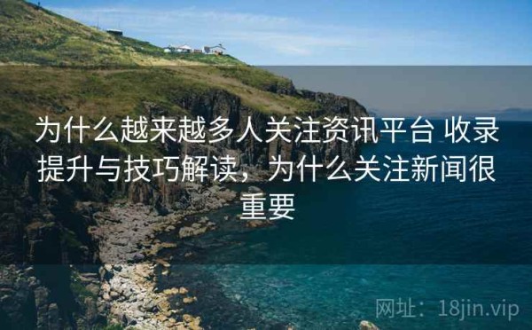 为什么越来越多人关注资讯平台 收录提升与技巧解读，为什么关注新闻很重要