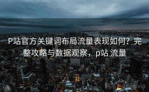 P站官方关键词布局流量表现如何？完整攻略与数据观察，p站 流量