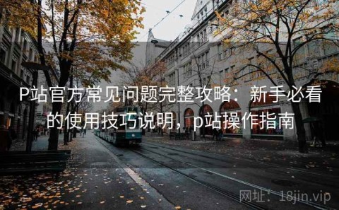 P站官方常见问题完整攻略：新手必看的使用技巧说明，p站操作指南