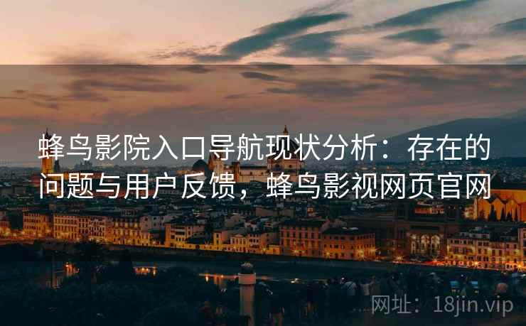 蜂鸟影院入口导航现状分析：存在的问题与用户反馈，蜂鸟影视网页官网