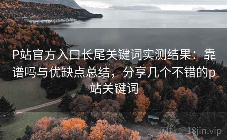 P站官方入口长尾关键词实测结果：靠谱吗与优缺点总结，分享几个不错的p站关键词