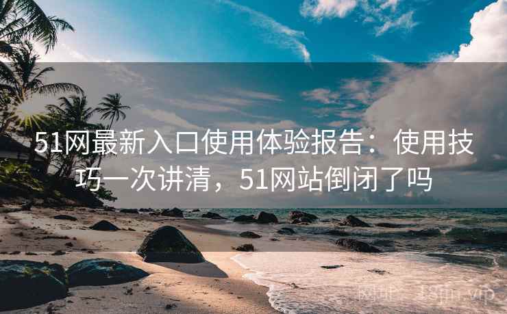 51网最新入口使用体验报告：使用技巧一次讲清，51网站倒闭了吗