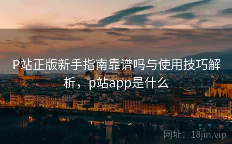 P站正版新手指南靠谱吗与使用技巧解析，p站app是什么