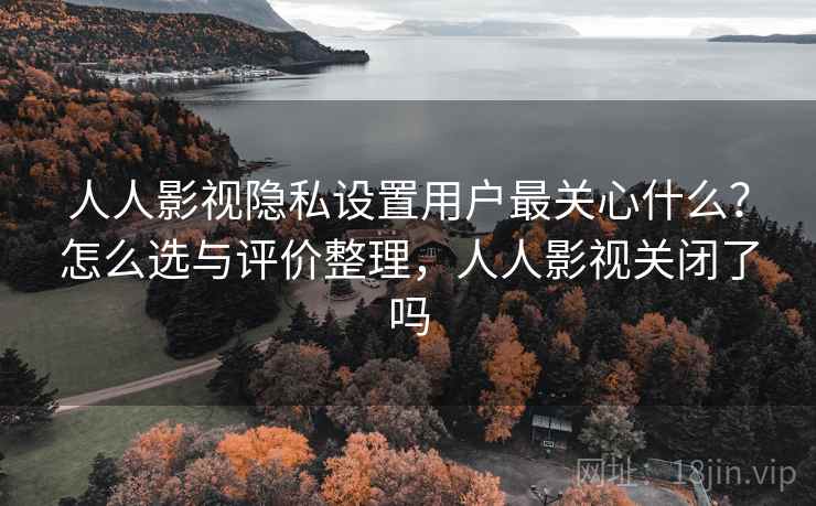 人人影视隐私设置用户最关心什么？怎么选与评价整理，人人影视关闭了吗