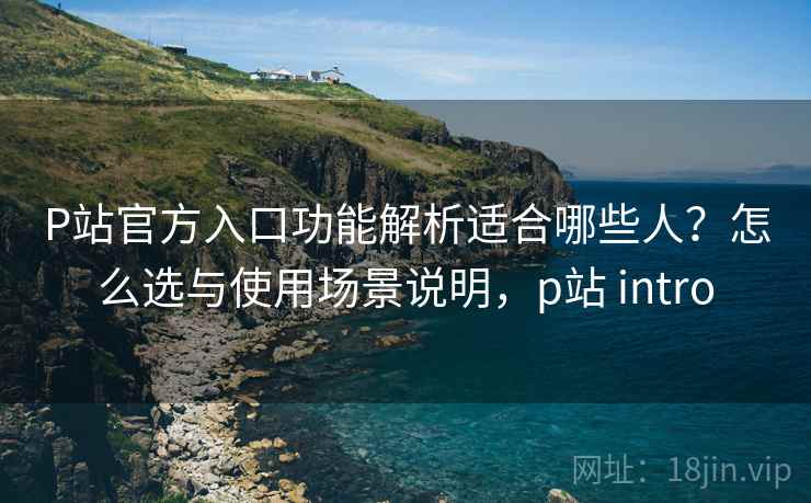P站官方入口功能解析适合哪些人?怎么选与使用场景说明,p站 intro P站官方入口功能解析适合哪些人?怎么选与使用场景说明,p站 intro