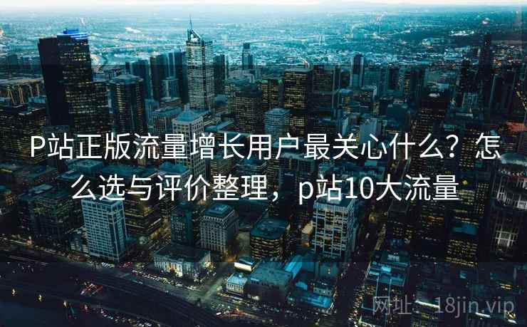 P站正版流量增长用户最关心什么？怎么选与评价整理，p站10大流量